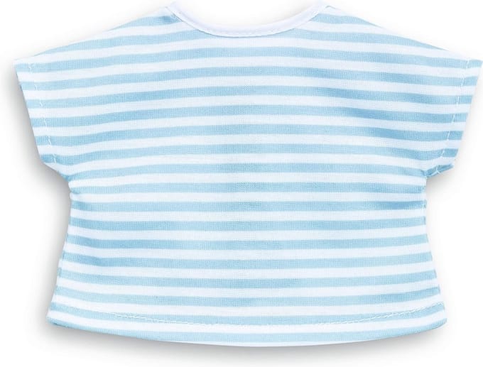 Corolle Ma Corolle kleding Striped T-Shirt - Grey 36 cm
