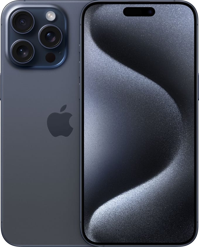 Apple iPhone 15 Pro Max - 512GB - Blauw Titanium