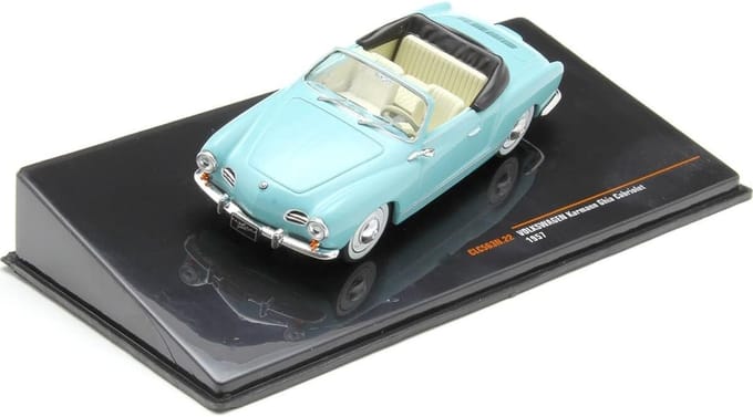 Volkswagen Karmann Ghia Cabriolet 1957 - 1:43 - IXO Models