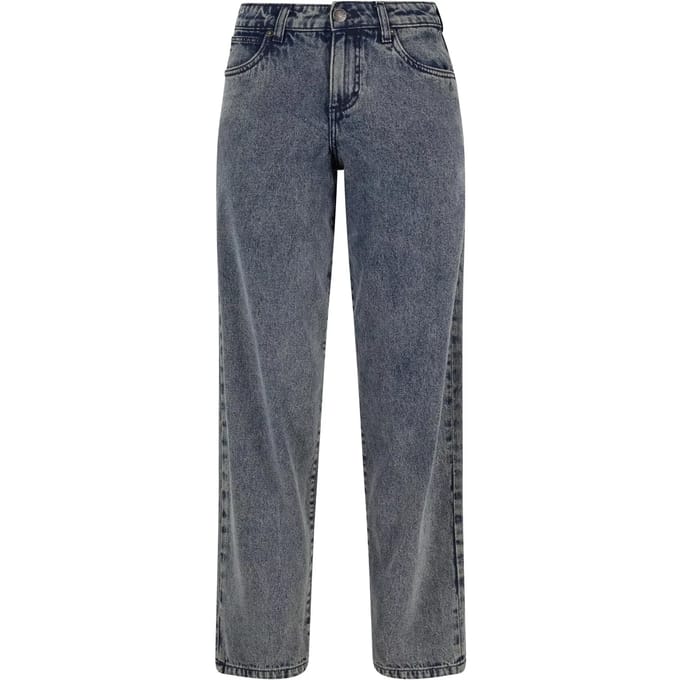 Urban Classics Damesjeans met middelhoge taille in jaren '90-stijl TB7127