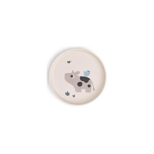 Done By Deer Bord - Tiny Farm - Rond - 18 cm - Sand