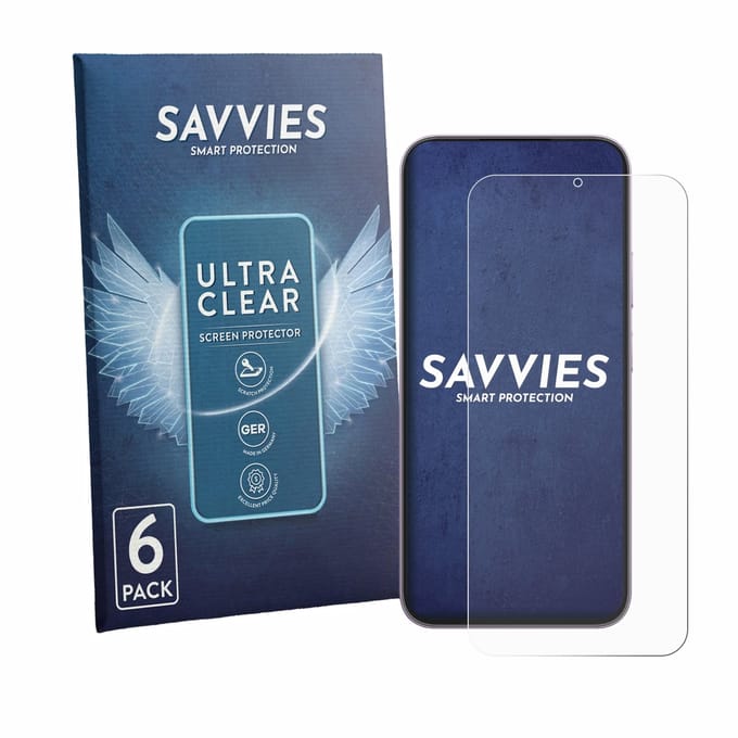 Savvies - Screenprotector voor realme C100i - Folie Beschermfolie transparant 6 Stuks