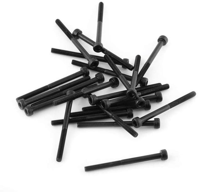 Dailygoody - Inbusboutschroevenset - Zwarte dopbouten - 12,9 Grade