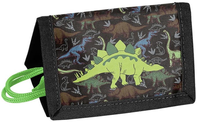 PASO Portemonnee - Dino - 12 x 8.5 cm - Polyester