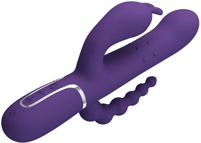 Pretty Love - Cammy - Triple Vibrator - Diep Paars