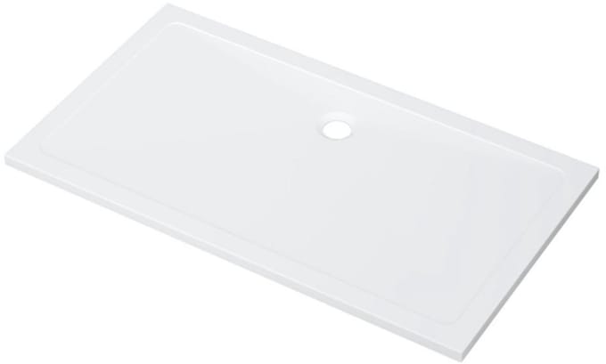 FugaFlow Efficiente Anta Douchebak - 80x120x4cm - rechthoek - Acryl - glans wit