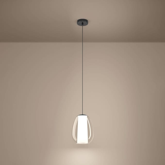 Stars of Light LED hanglamp Menorca, nikkel, Ø 22 cm CCT