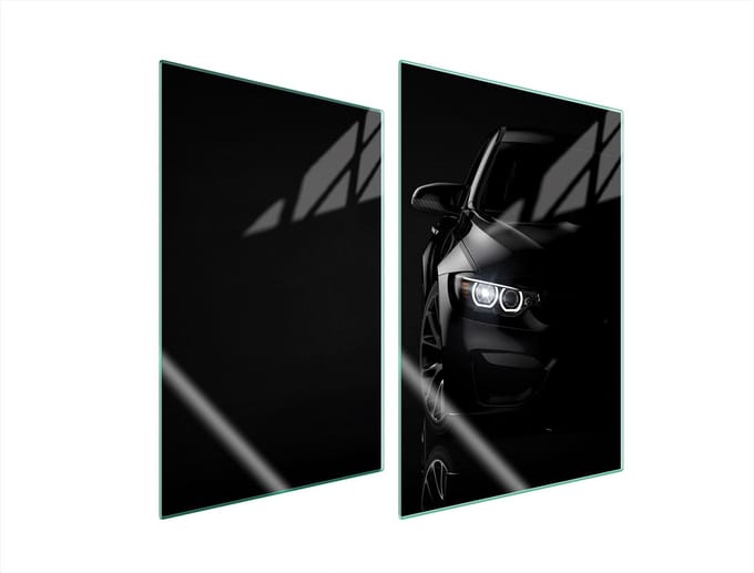 TMK ArtDeko - Kookplaat Achterwand - Glas - 35x52 cm - Veilig en Multifunctioneel