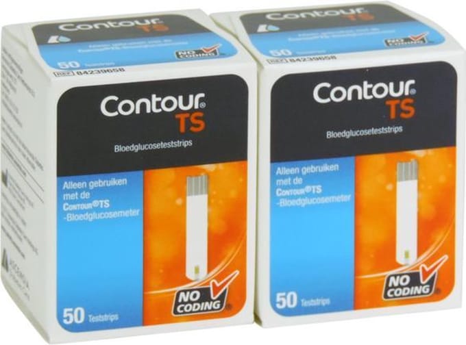Contour TS bloedglucosestrips (2x50)