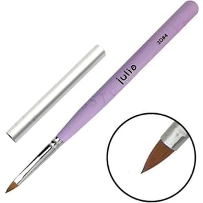 Cosplus - Julia Macaron Nail Art Brush 3D#4 1 pc