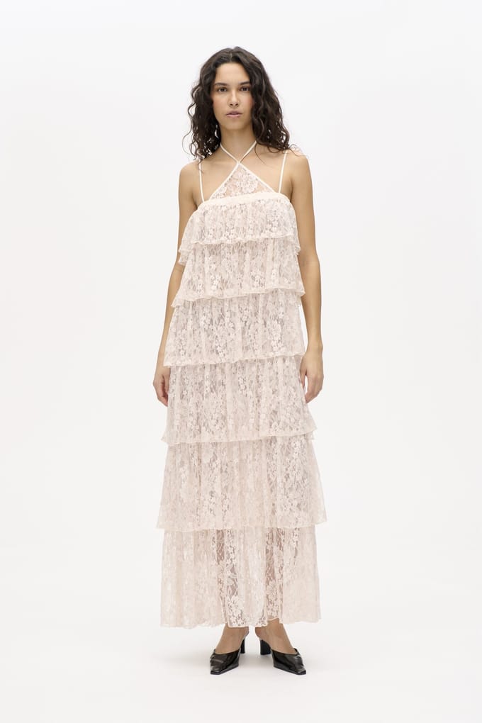 Baum und Pferdgarten Annelise Dress White Sand Größe: 42 | Maxikleider Outlet | Damen | Braun