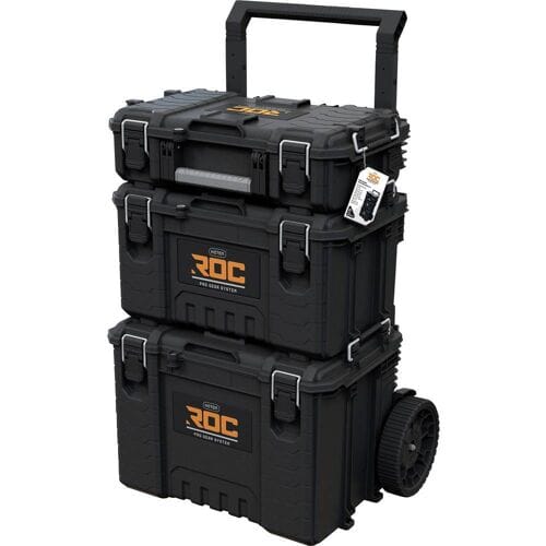 Keter ROC Pro Gear 2.0 - Gereedschapskist Set - 3 Stuks - Moduleerbaar - Weerbestendig