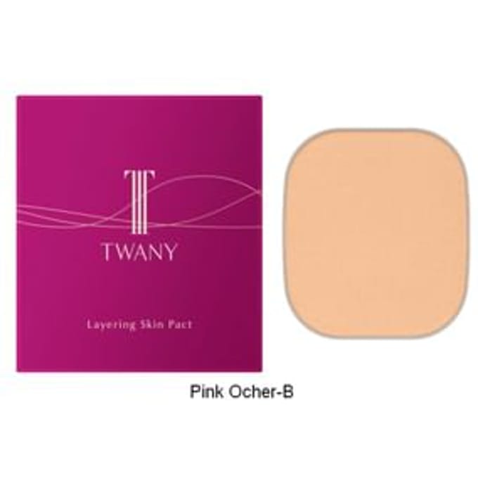 Kanebo - Twany Layering Skin Pact Pink Ocher-B - 8.5g Refill
