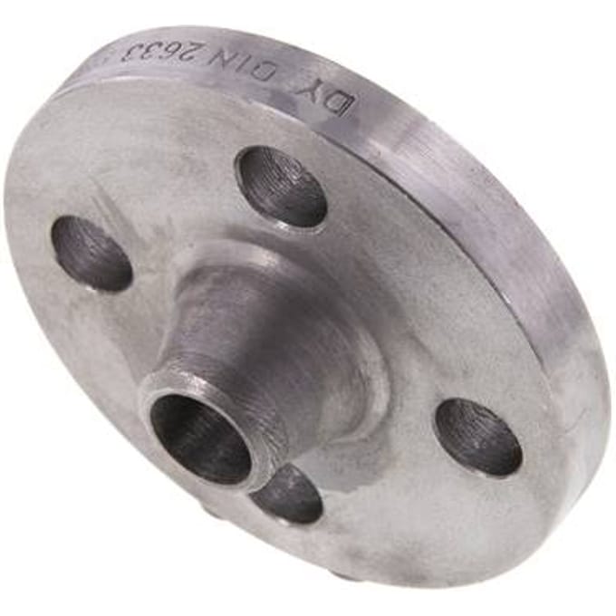 Voorlansflens DN15-PN16 21.3mm Zwart Staal DIN 2633