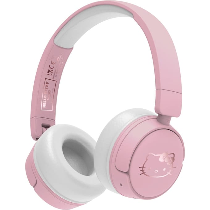 Hello Kitty - draadloze kinderkoptelefoon - volumebegrenzing - lange batterijduur - microfoon - opvouwbaar - bluetooth