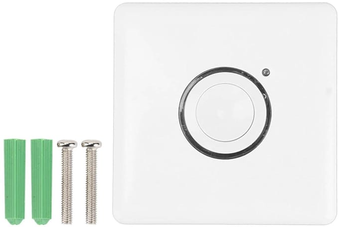 Tijdschakelpaneel - Aftelknop Timer - Apparaten Uitschakelen - 16 Tijdsinstellingen - 86x86mm - Wit