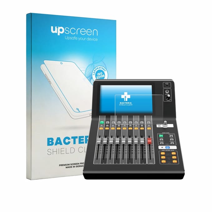 upscreen - Screenprotector voor Yamaha DM3 - Folie Beschermfolie transparant antibacterieel
