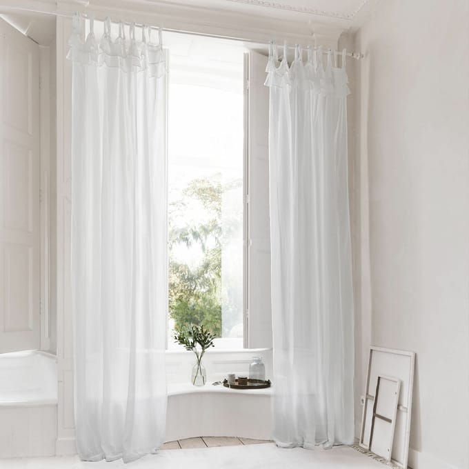 LOBERON Gordijn Lawnside wit