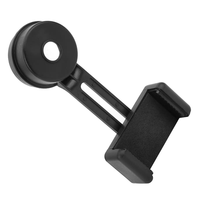 Universele Telescoop Telefoon Adapter Mobiele Telefoon Draagbare Digiscoping Mount Houder Accessoires Zwart black