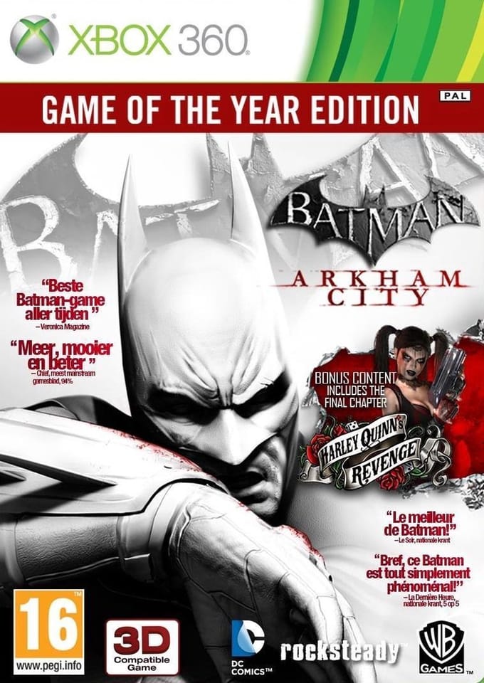 Batman Arkham City - Game Of The Year Edition