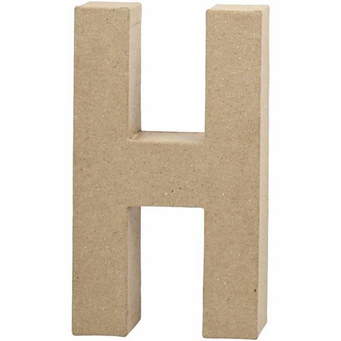 Creativ Company Letter Papier-mache - H