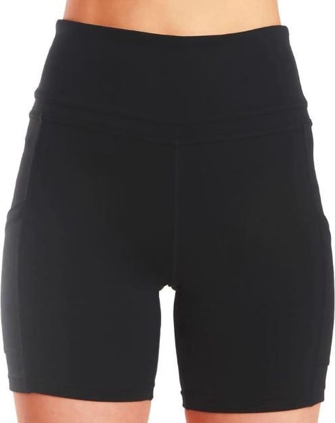 New Age Devi - Korte Legging - Zakken voor extra gemak - Voor dames - zwart - Maat M