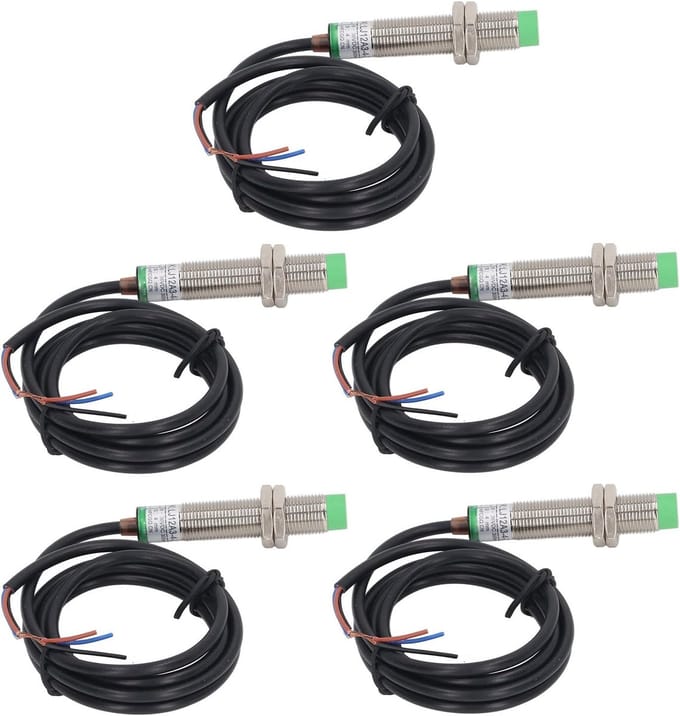 5Pcs Inductieve Nabijheidssensor M12 - NPN NC - IP65 Waterdichte Benaderingsschakelaar - Professionele Industriële Accessoires