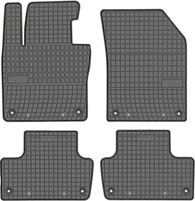 Frogum ET401907 - Volvo XC60 II Serie - Rubber Automatten - Voor en Achter - Aangepaste Pasvorm