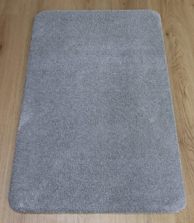 PRIMA - Soft - XL - Badmat - Hangend - WC mat - grijs - 60x100cm - antislip