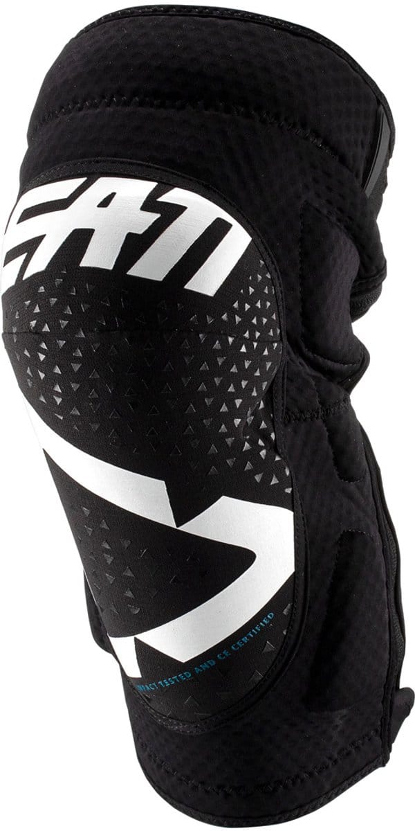 Leatt 3DF 5.0 Zip Witte Motocross Kniebeschermers -