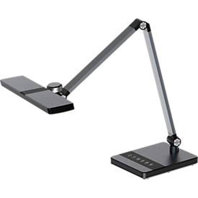 Hansa-by-styro Nimbus LED tafellamp, traploos dimbaar, met touchbediening, zwart
