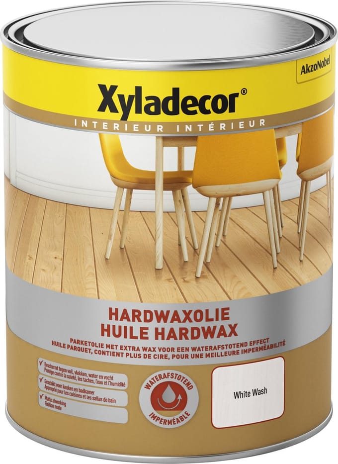 Xyladecor - Hardwax Parketolie - White Wash - 0,75 L