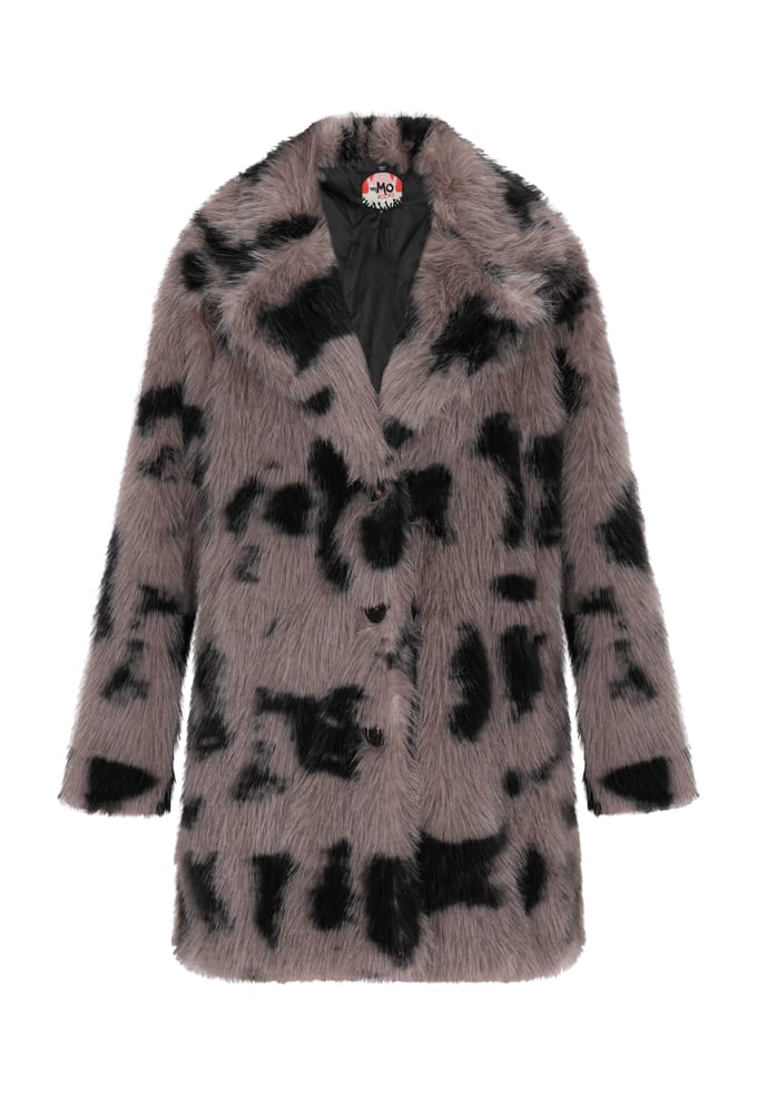 Mymo jas Dames grijs/zwart