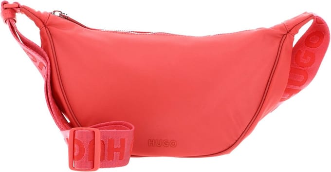 HUGO schoudertas Bel M. Crossbody Bag Coral koraalrood