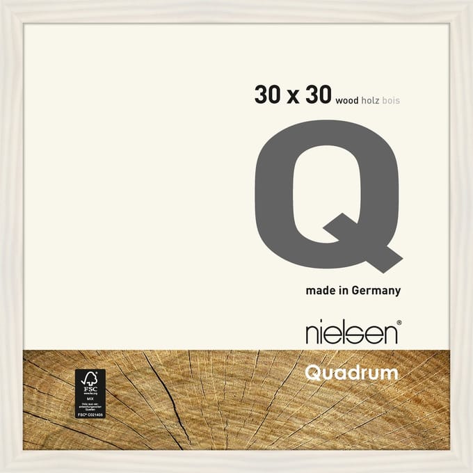 Nielsen Quadrum Houten Wissellijst White 30x30cm