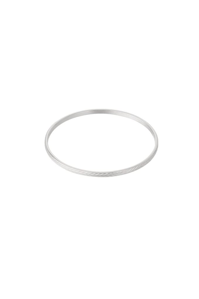 Bijoutheek Armband (Sieraad) Bangle Arrow Zilver