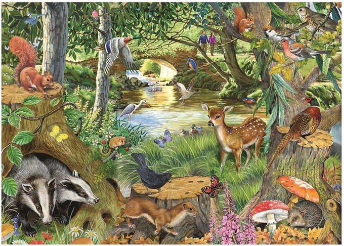Legpuzzel - Landschap Puzzel - Ontspanning Thuis - Unieke Stukjes - 500 Stukjes - Meerkleurig