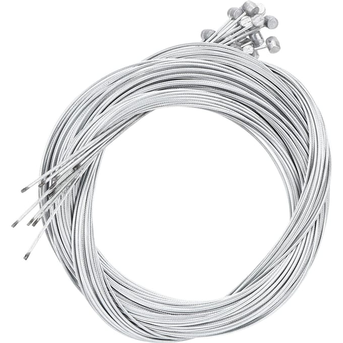 20PCS Métal 2,5M Longueur 1,6mm Épais Vélo Électrique Arrière Câble Noyau Ligne de Frein Accessoire de Cyclisme white