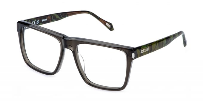 Just Cavalli VJC140 Grigio trasparente 56/17/145 UNISEX Brilmonturen