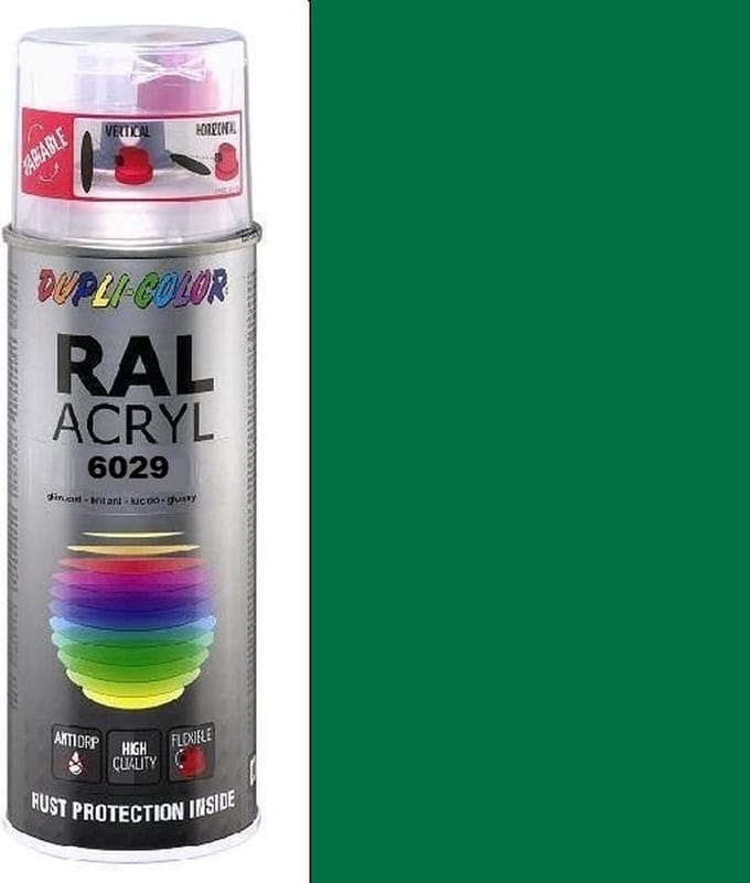 Motip Dupli-Color Spuitbus Acryl Hoogglans - RAL 6029 Mintgroen