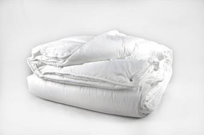 Princess kinderdekbed Katoenen Tijk 4-Seizoen - Wit - Junior (120x150 cm)