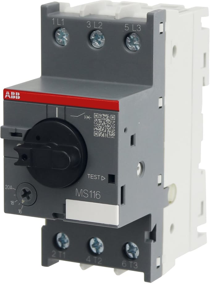 ABB 1SAM250000R1013 MS116-20 Beveiligingsschakelaar 1 stuk(s)
