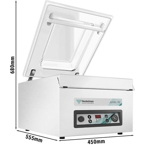 Henkelman Jumbo 30 - Vacumeermachine - 8m³/h - 400 Watt - Digitaal