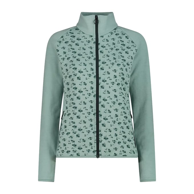 Vrouwen stretch fleece met rits CMP