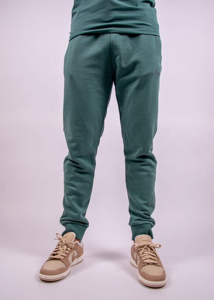 Malelions Striped Signature Sweatpants