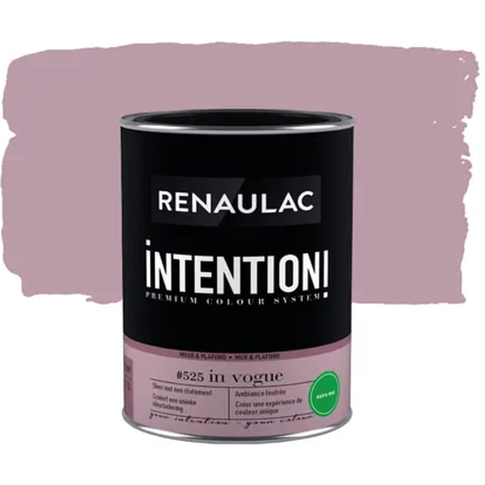 Renaulac Intention Muurverf - Extra Mat - In Vogue - 1l