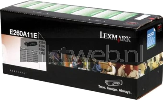 Tonercartridge lexmark e260a11e prebate zwart