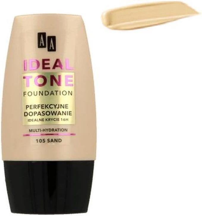 Ideal Tone Foundation backing face 105 Sand 30ml