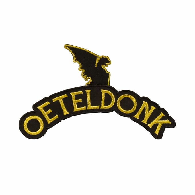 Fjesta© Oeteldonk Embleem - Rugembleem Bossche Draak - Carnaval Den Bosch