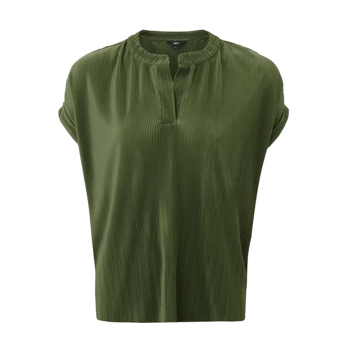 Vrouwelijke plissé T-shirt Mexx
